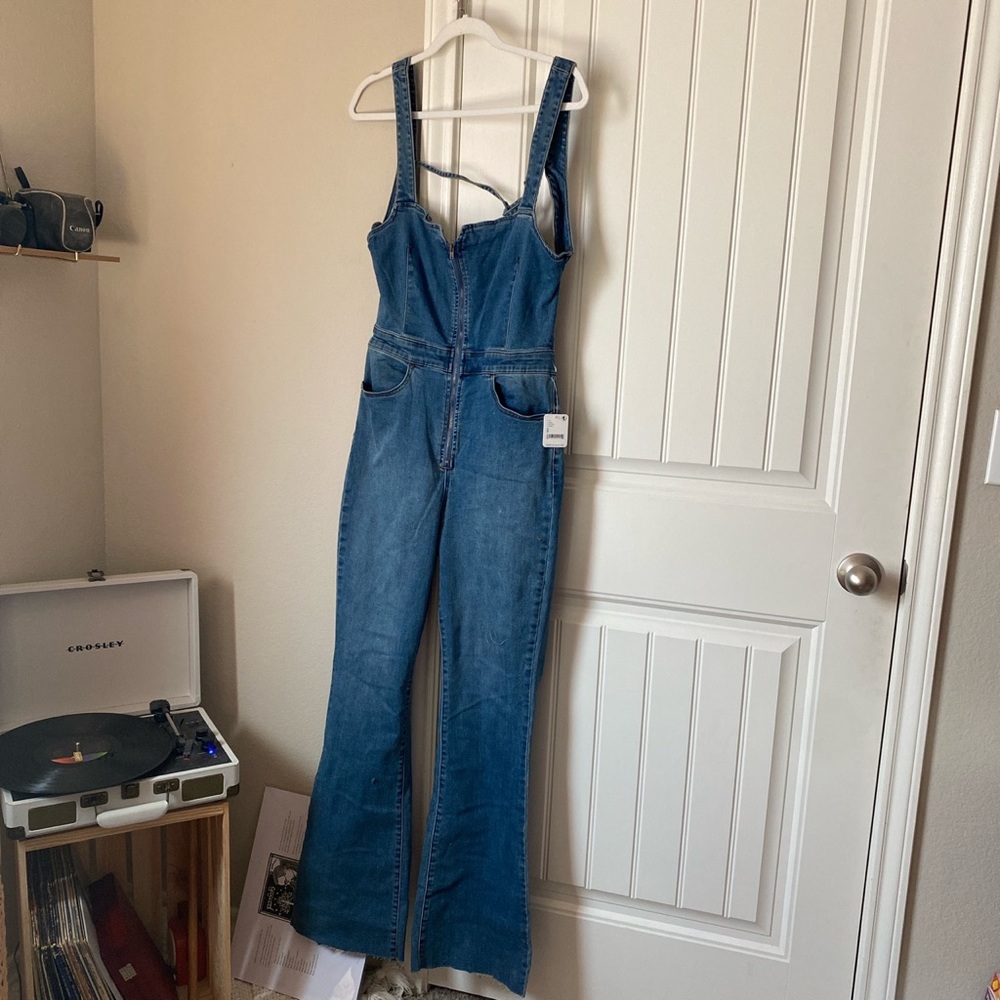 Free People jumpsuit/ overalls retro